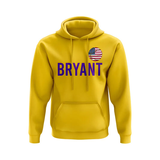 Kobe Bryant USA Name Hoody (Yellow)_0