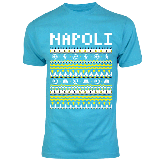 Napoli Christmas T-Shirt (Sky Blue) - Kids_0