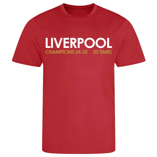 Liverpool 2024-2025 Champions T-Shirt (Red)_0