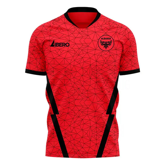 Albania 2025-2026 Home Concept Football Kit (Libero)_0