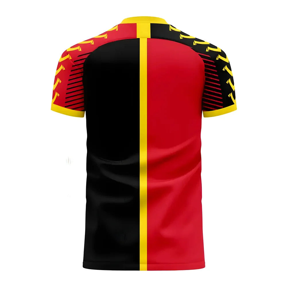 Angola 2025-2026 Home Concept Football Kit (Viper) - Kids_1