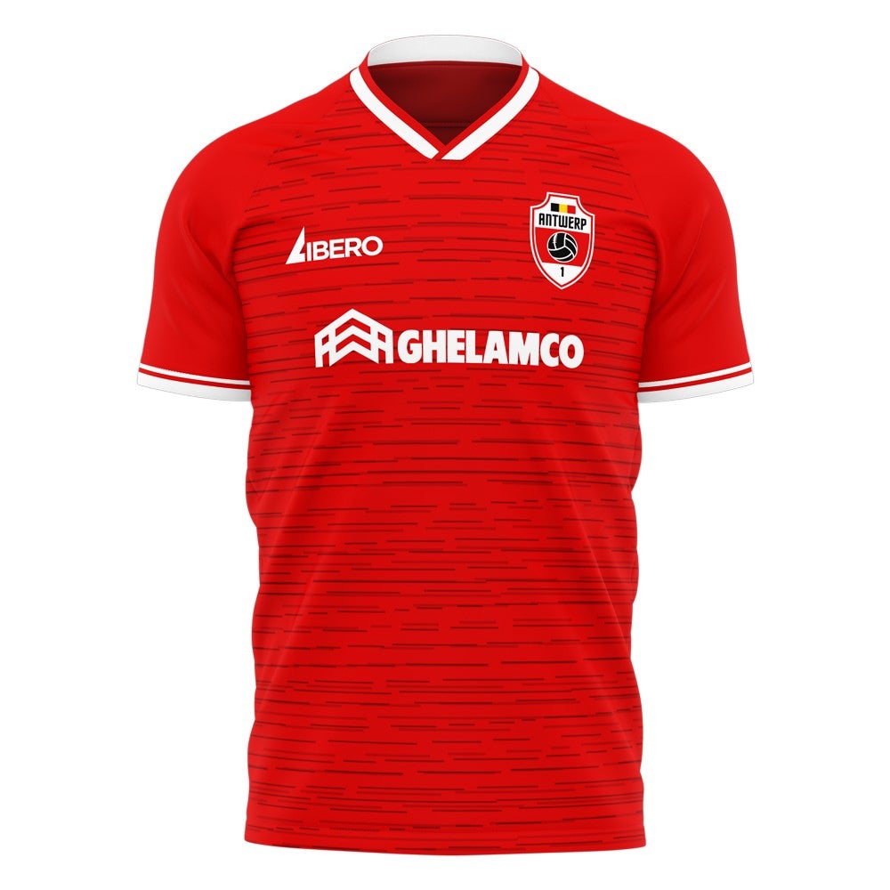  Antwerp 2025-2026 Home Concept Football Kit (Libero)_1