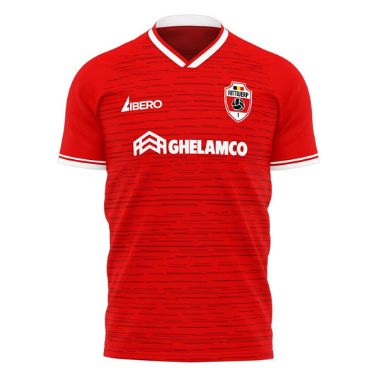  Antwerp 2025-2026 Home Concept Football Kit (Libero)_1