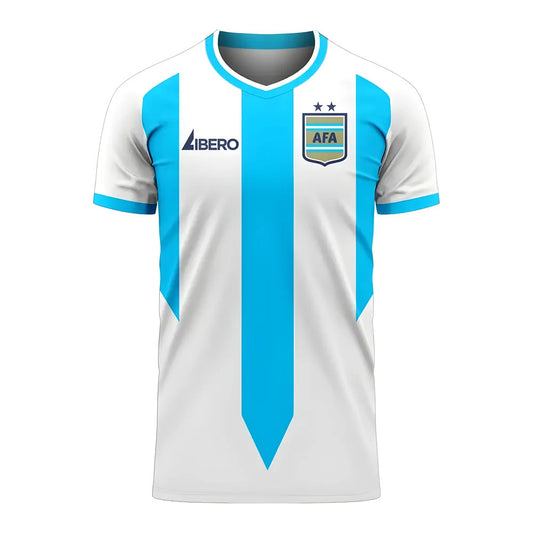 Argentina 2025-2026 Home Concept Football Kit (Libero) - Kids_0