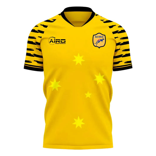 Australia 2025-2026 Home Concept Football Kit (Libero) - Adult Long Sleeve_0