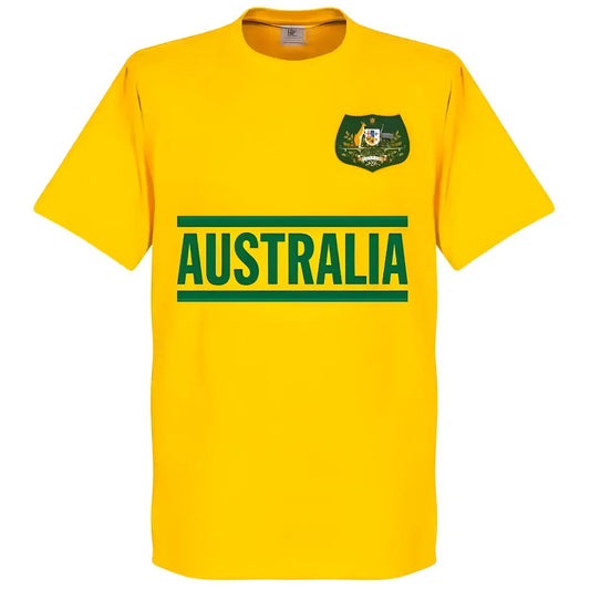 Australia WC Team T-Shirt - Yellow_0