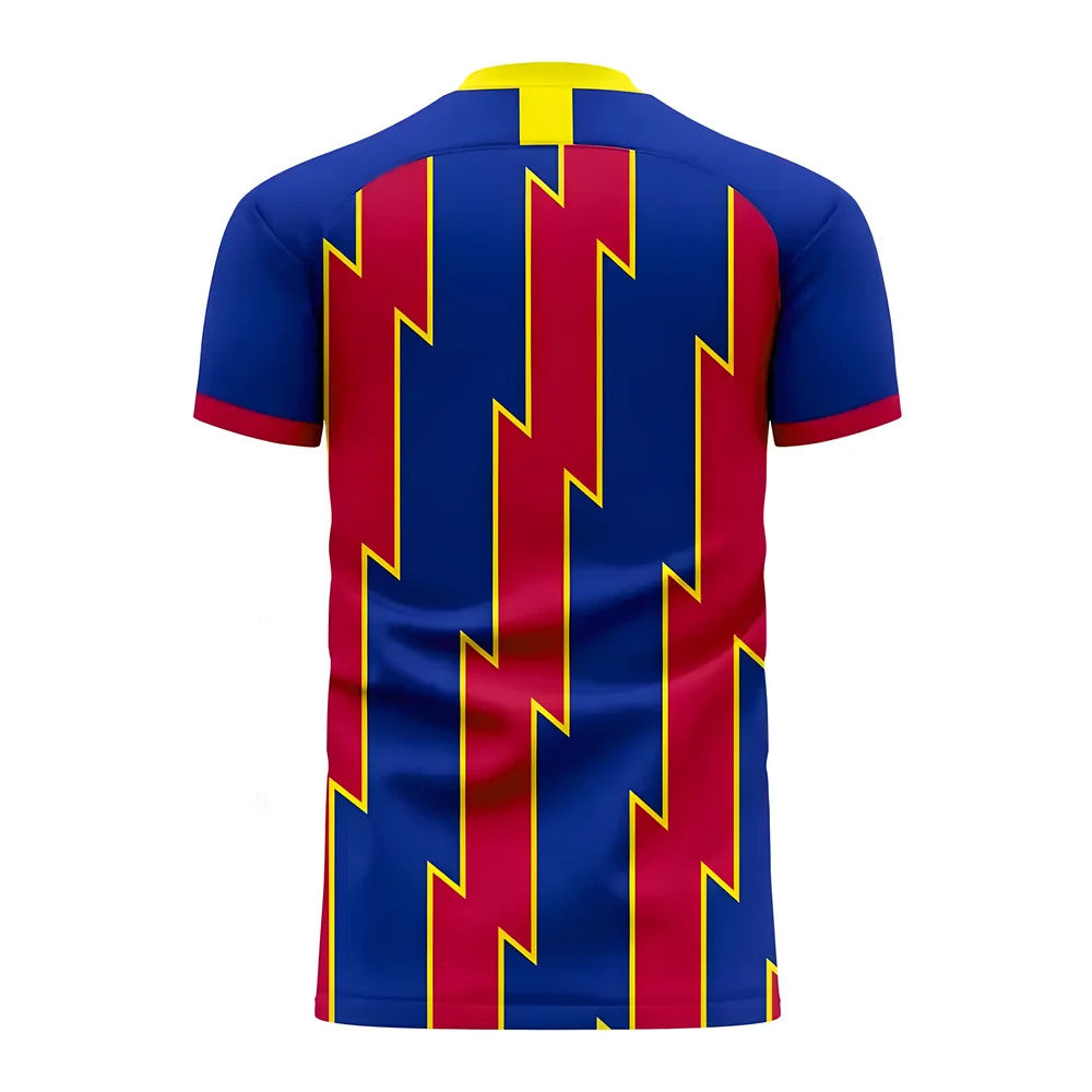  Catalonia 2025-2026 Home Concept Football Kit (Libero) (RONALDINHO 10)_4