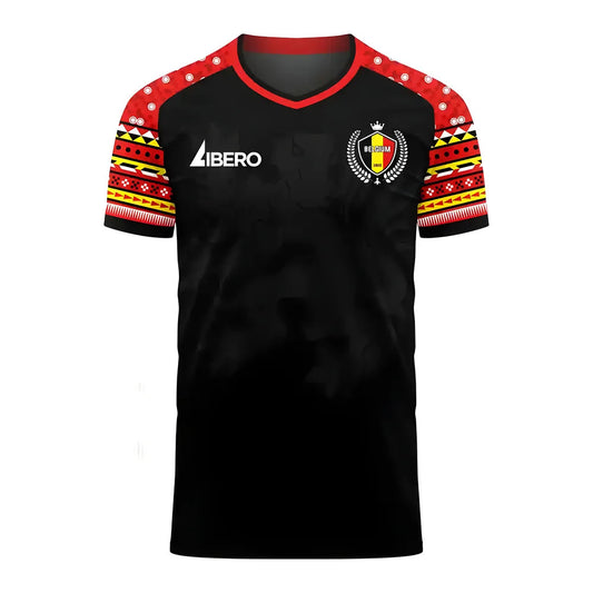 Belgium 2025-2026 Away Concept Football Kit (Libero)_0