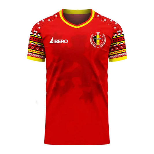 Belgium 2025-2026 Home Concept Football Kit (Libero)_0