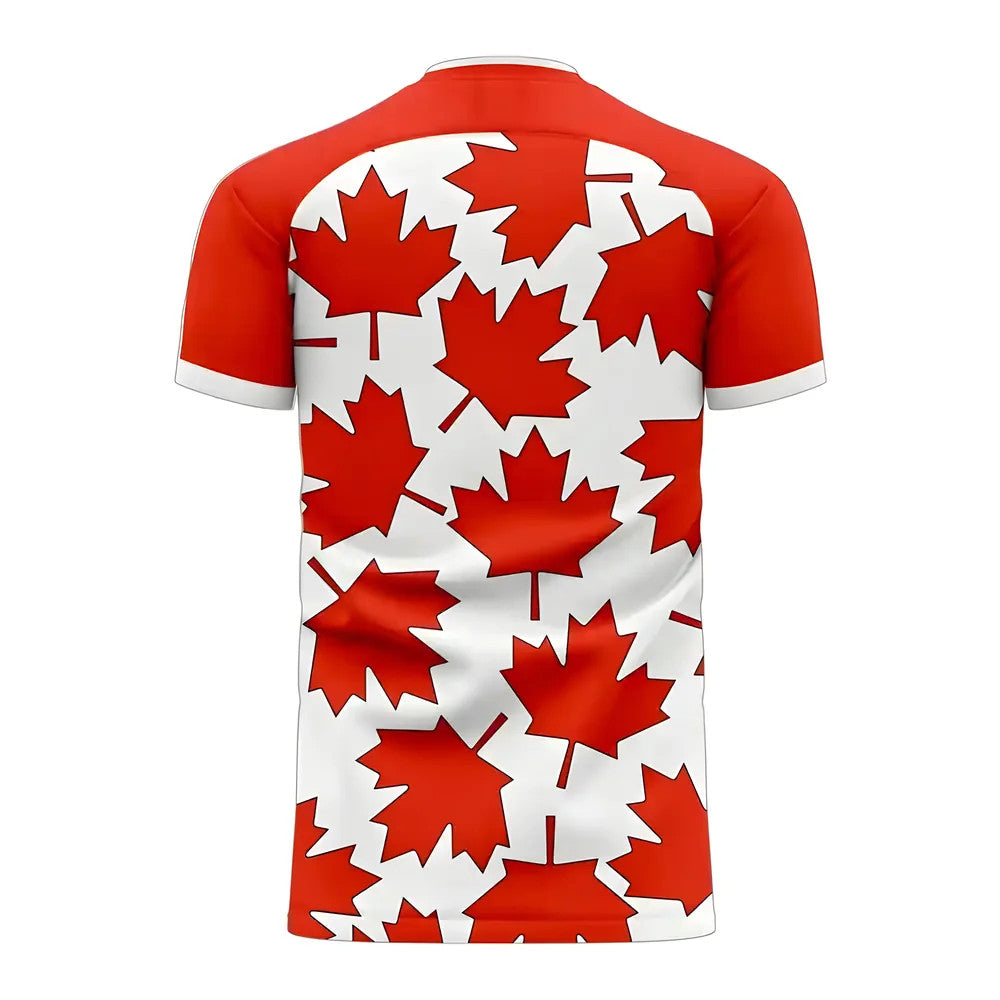 Canada 2025-2026 Home Concept Football Kit (Libero) - Kids (Long Sleeve)_1