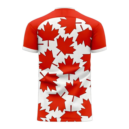 Canada 2025-2026 Home Concept Football Kit (Libero) - Kids (Long Sleeve)_1