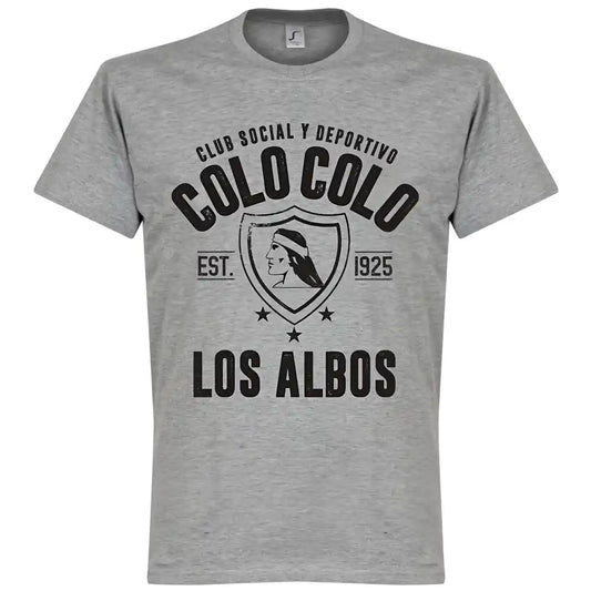 Colo Colo Established T-Shirt - Grey_0