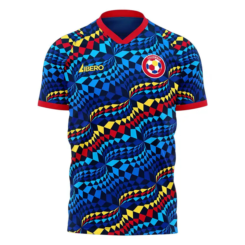  Colombia 2025-2026 Fourth Concept Football Kit (Libero) (FALCAO 9)_4