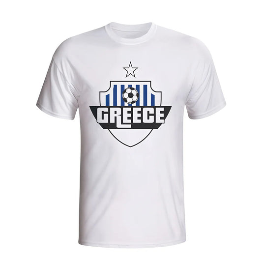 Greece Country Logo T-shirt (white)_0