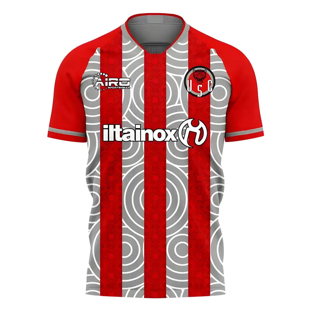 Cremonese 2025-2026 Home Concept Football Kit (Airo)_0
