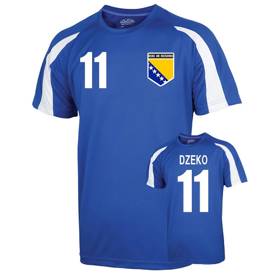 Bosnia Sports Training Jersey (dzeko 11) - Kids_0