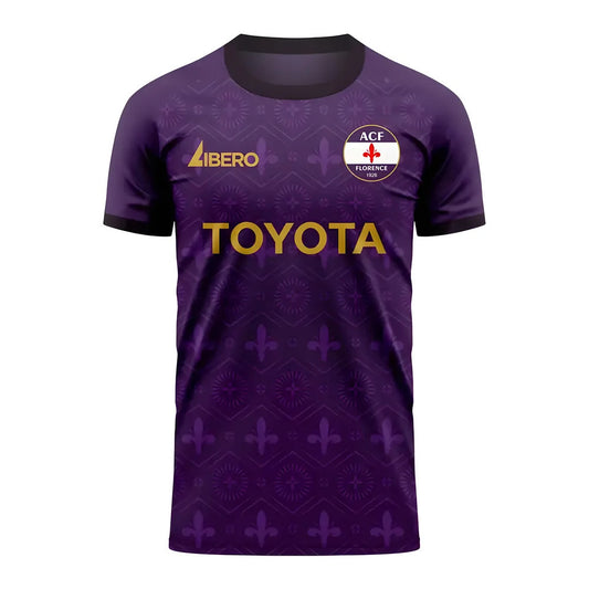 Fiorentina 2025-2026 Home Concept Football Kit (Libero) - Kids_0
