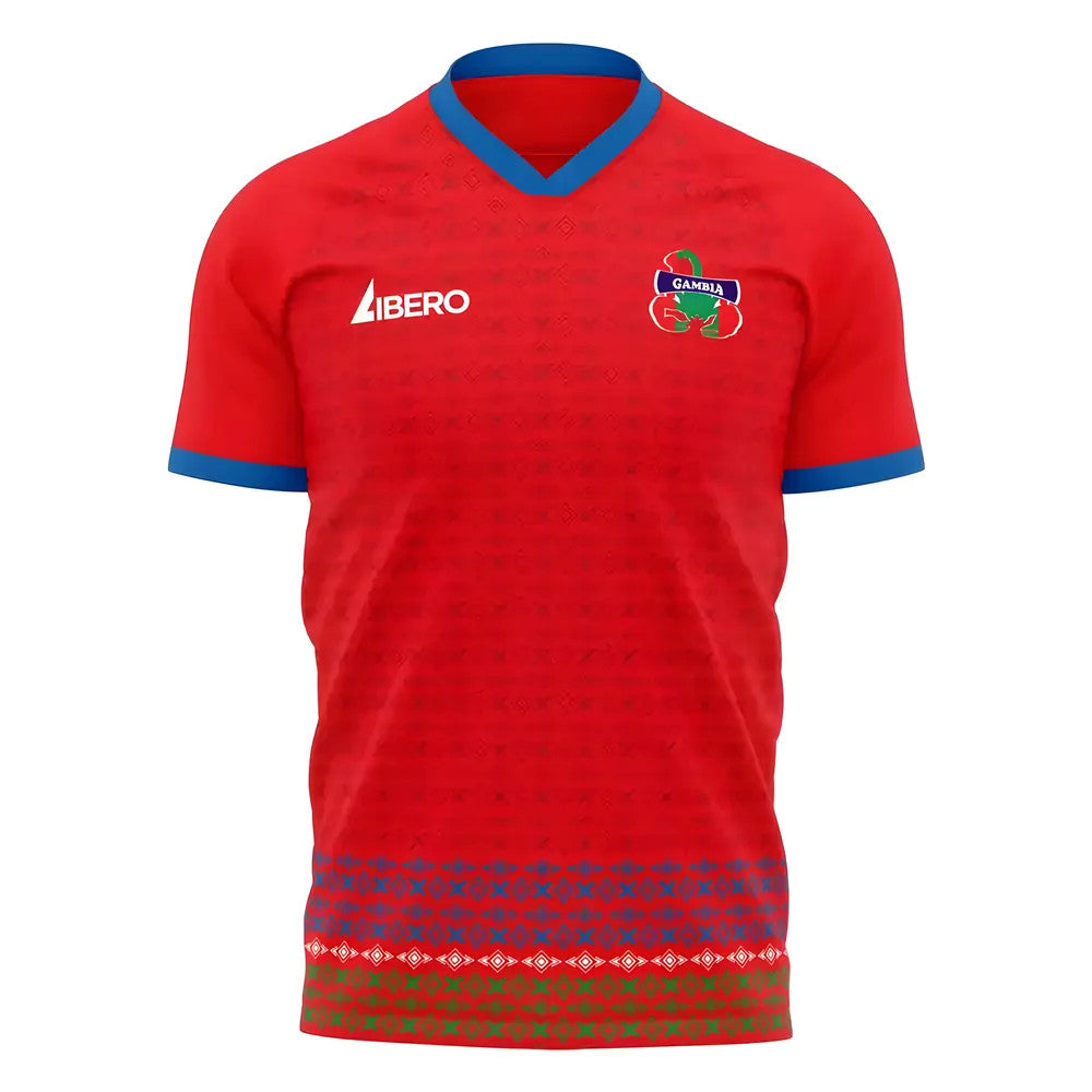  Gambia 2025-2026 Home Concept Football Kit (Libero)_1