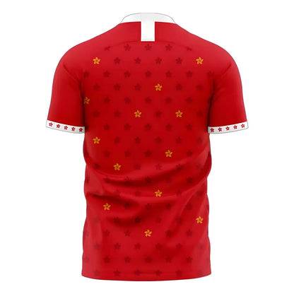 Hong Kong 2025-2026 Home Concept Football Kit (Libero) - Kids_1