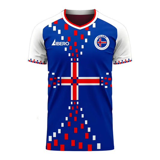 Iceland 2025-2026 Home Concept Football Kit (Libero)_0