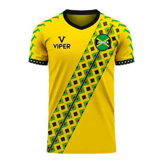 Jamaica 2025-2026 Home Concept Football Kit (Viper) - Womens_0