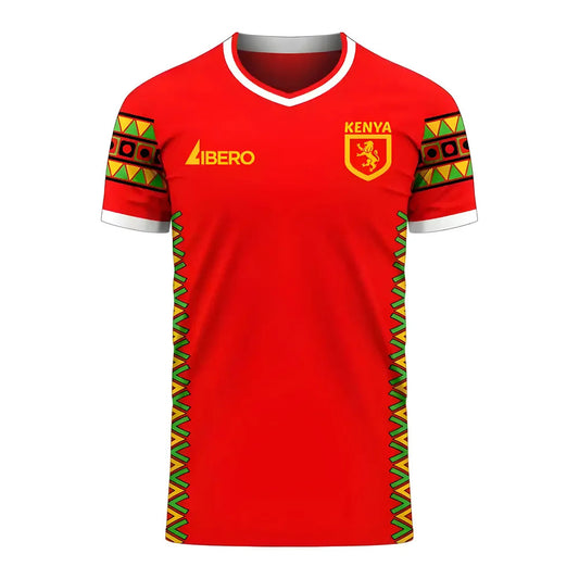 Kenya 2025-2026 Home Concept Football Kit (Libero) - Adult Long Sleeve_0