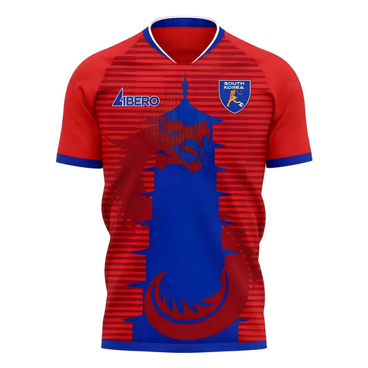 South Korea 2025-2026 Home Concept Football Kit (Libero) - Kids_0