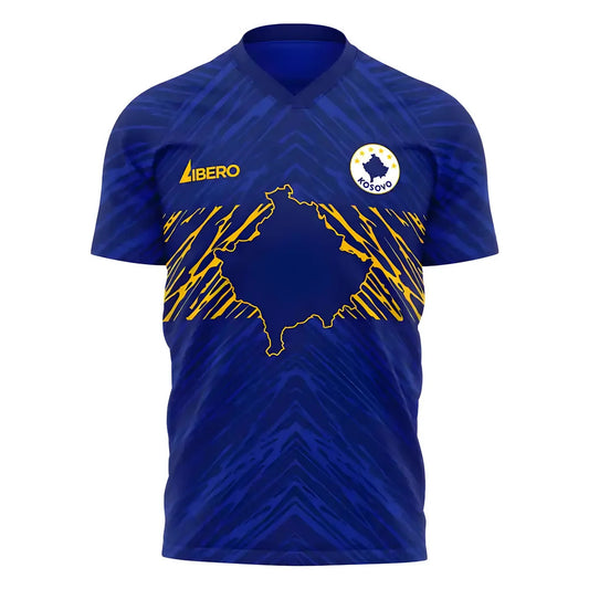  Kosovo 2025-2026 Home Concept Football Kit (Libero)_1