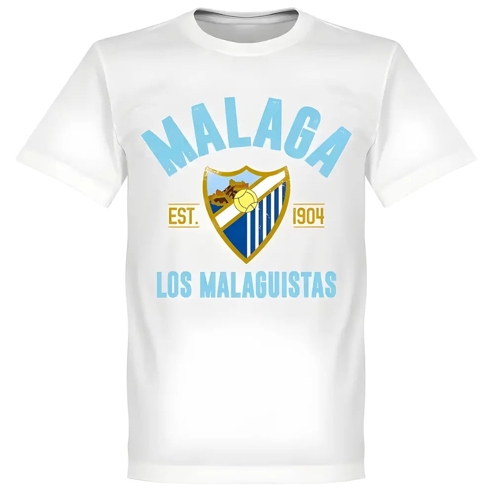 Malaga Established T-Shirt - White_0