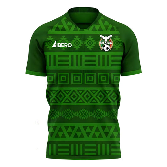 Mexico 2025-2026 Home Concept Football Kit (Libero) - Kids_0