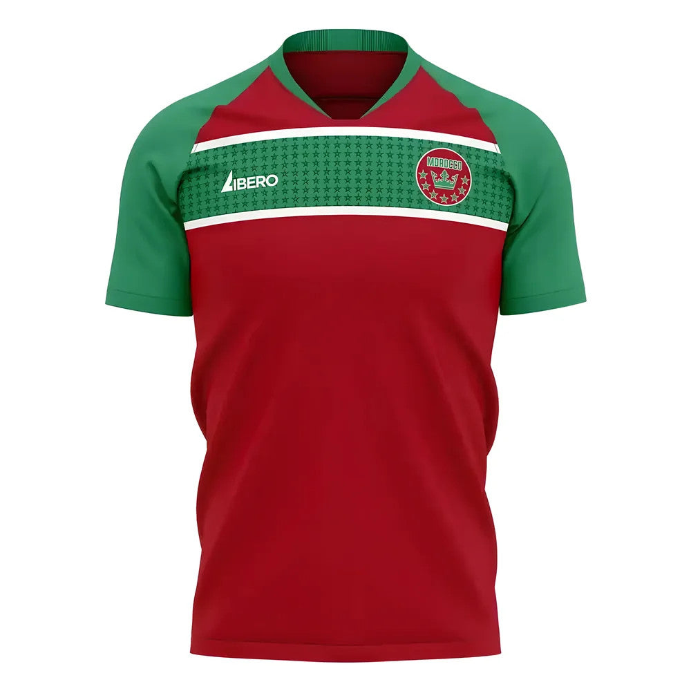 Morocco 2025-2026 Home Concept Football Kit (Libero)_0