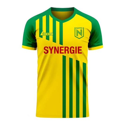 Nantes 2025-2026 Home Concept Football Kit (Libero)_0