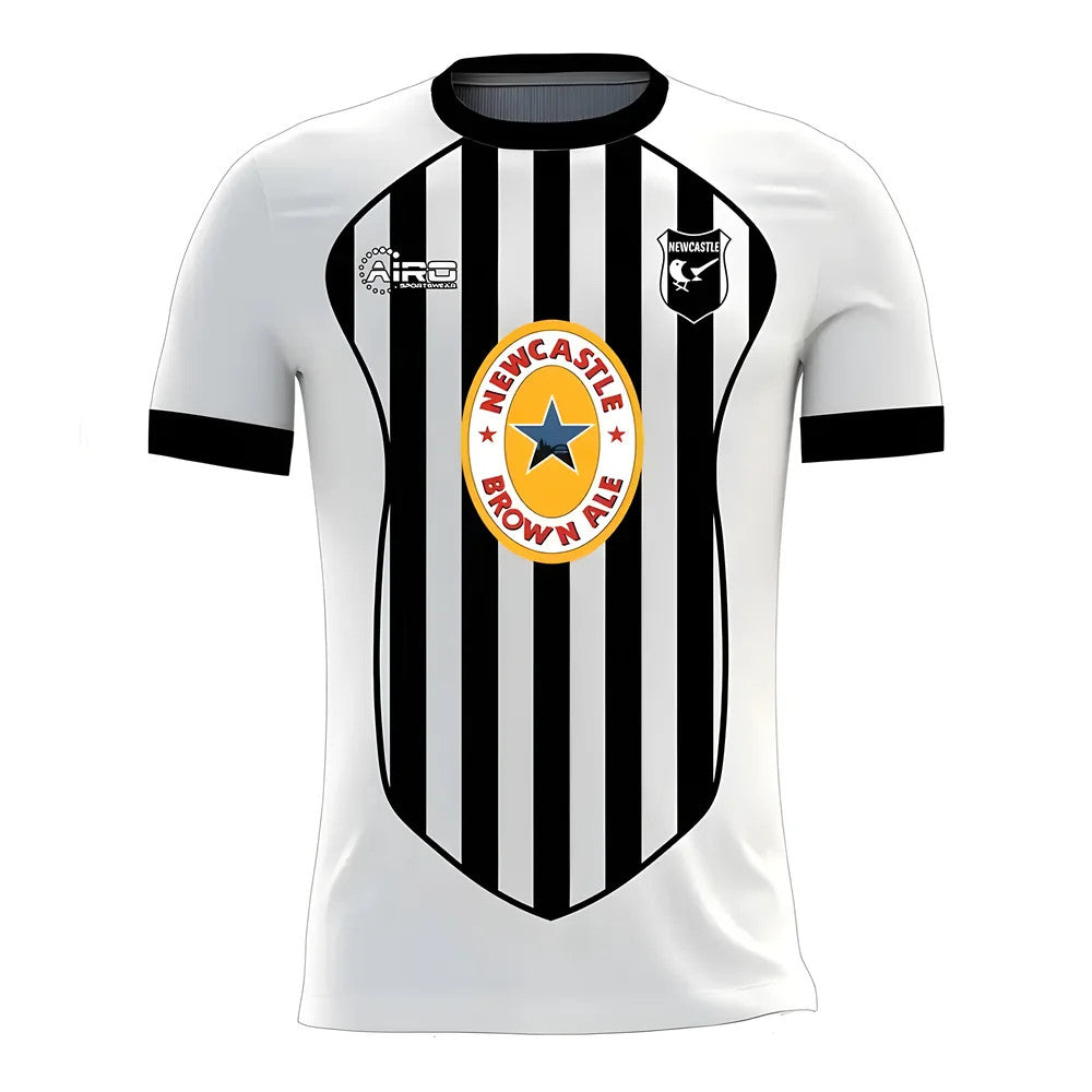 Newcastle 2025-2026 Home Concept Football Kit (Airo) (SHEARER 9)_4