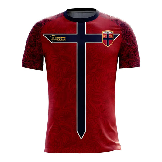 Norway 2024-2025 Home Concept Football Kit (Airo)_0