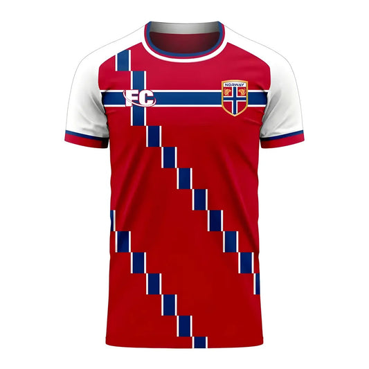 Norway 2020-2021 Home Concept Football Kit (Fans Culture)_0