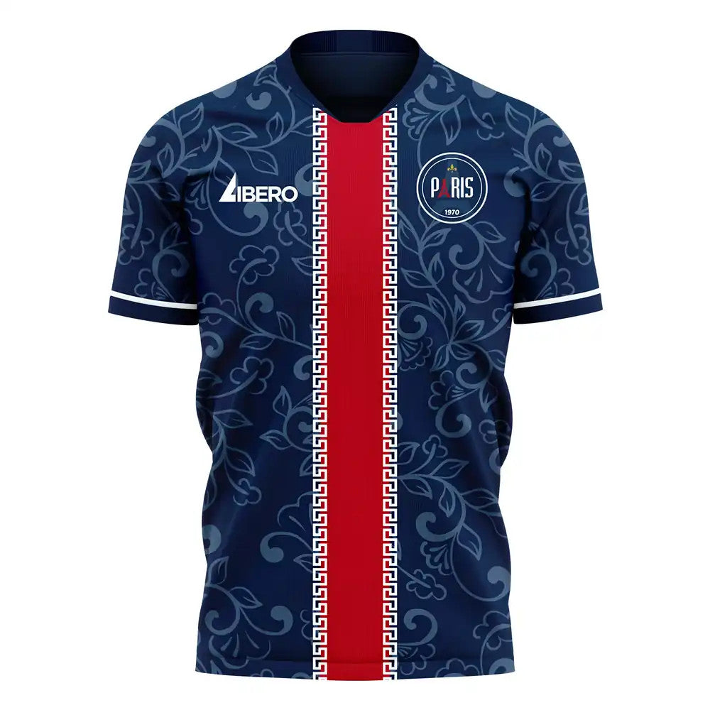 Paris 2025-2026 Home Concept Football Kit (Libero) (RONALDINHO 10)_3