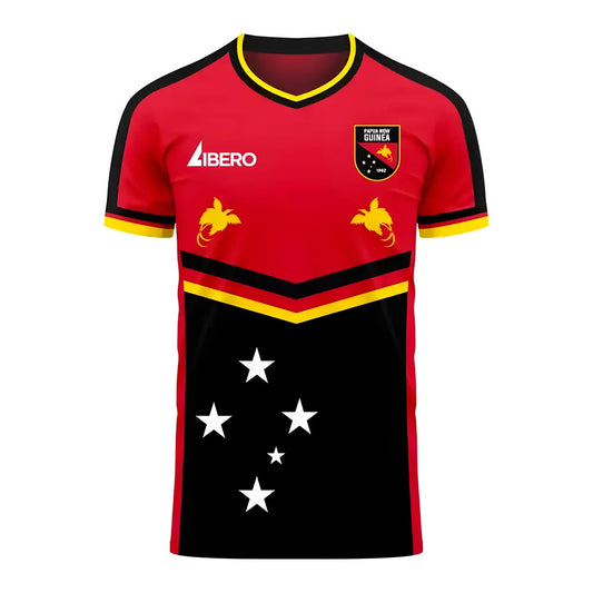 Papua New Guinea 2025-2026 Home Concept Football Kit (Libero) - Kids_0