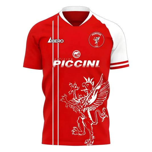 Perugia 2025-2026 Home Concept Football Kit (Libero) - Adult Long Sleeve_0