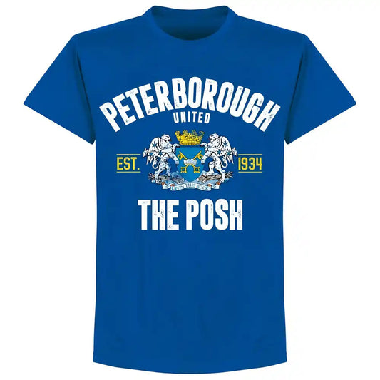 Peterborough Established T-shirt - Royal_0