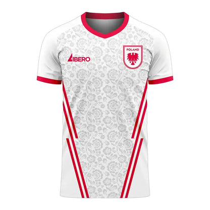 Poland 2025-2026 Home Concept Football Kit (Libero) (LEWANDOWSKI 9)_3