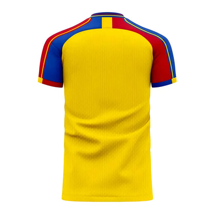 Romania 2025-2026 Home Concept Football Kit (Libero) - Adult Long Sleeve_1