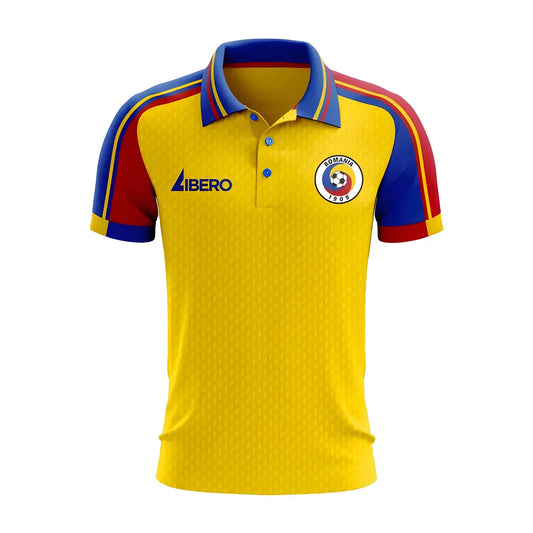 Romania 2024-2025 Polo Shirt (Libero)_0