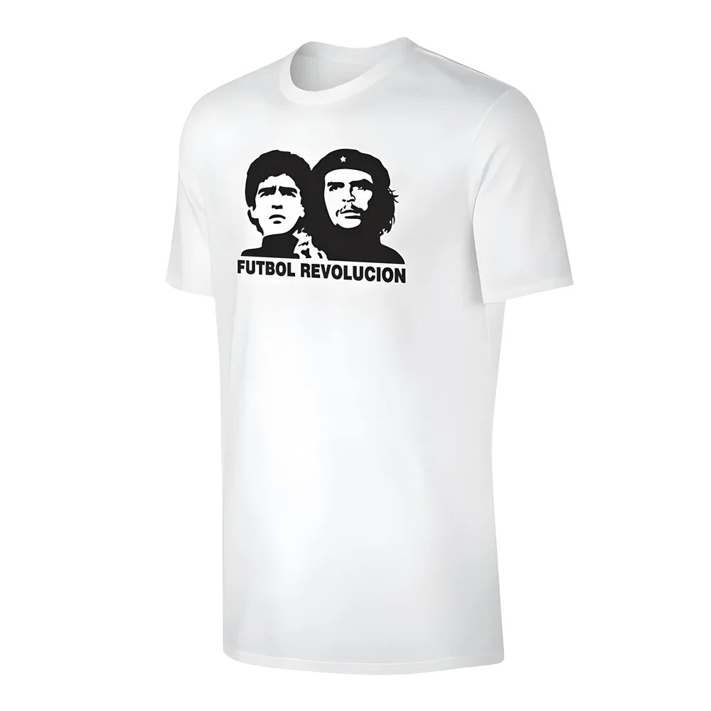 Futbol Revolution \"Maradona / Che Guevara\" t-shirt - White_0