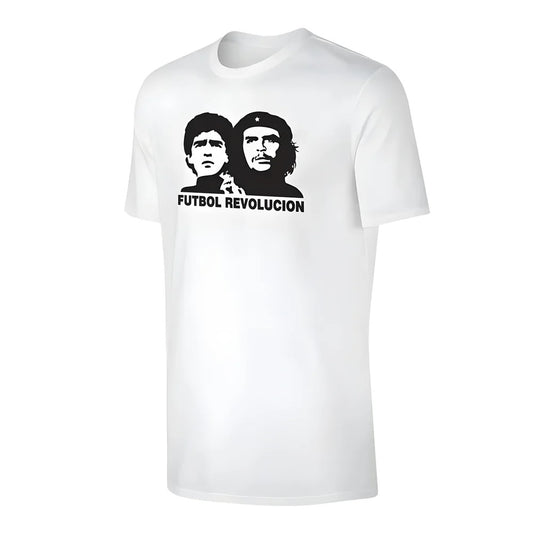 Futbol Revolution \"Maradona / Che Guevara\" t-shirt - White_0