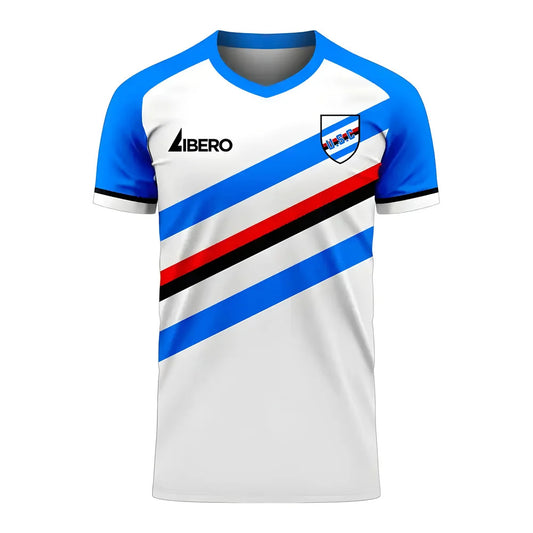 Sampdoria 2025-2026 Away Concept Football Kit (Libero)_0