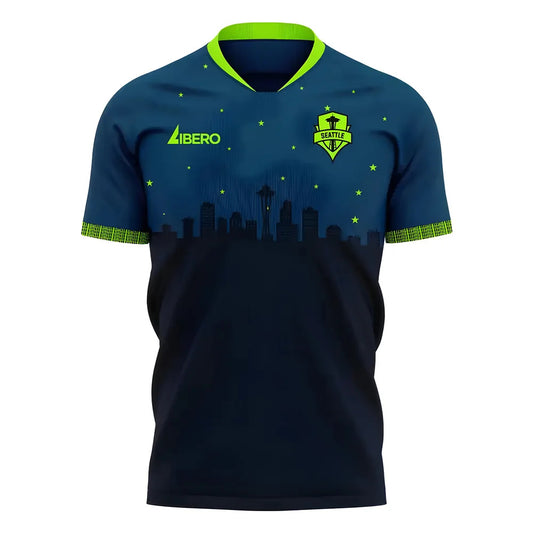 Seattle Sounders 2025-2026 Away Concept Football Kit (Libero) - Kids_0