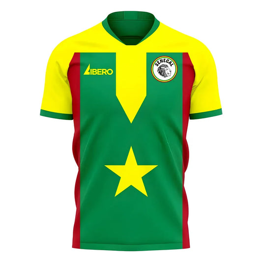 Senegal 2025-2026 Home Concept Football Kit (Libero) - Kids_0