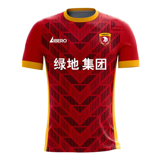 Shanghai SIPG 2025-2026 Home Concept Football Kit (Libero)_0