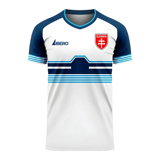 Slovakia 2025-2026 Home Concept Football Kit (Libero) - Kids_0