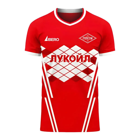 Spartak Moscow 2025-2026 Home Concept Football Kit (Libero)_0
